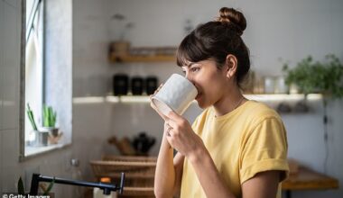 Your daily coffee habit could increase your risk of cancer by up to nearly sixfold, startling research suggests (stock image)