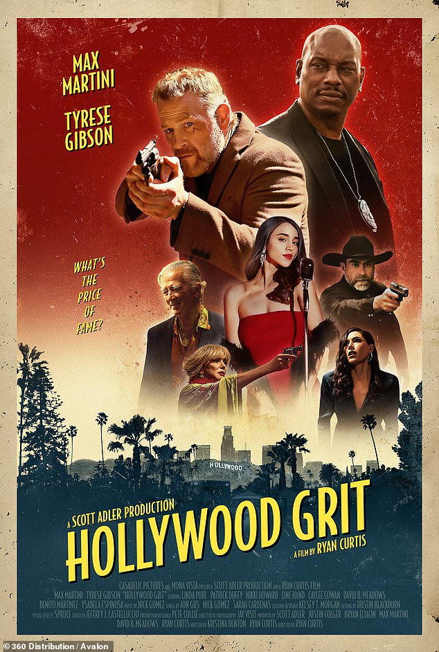 Hollywood Grit, which also stars Fast & Furious actor Tyrese Gibson and Casey Affleck's girlfriend Caylee Cowan, bowed in select AMC theaters August 22