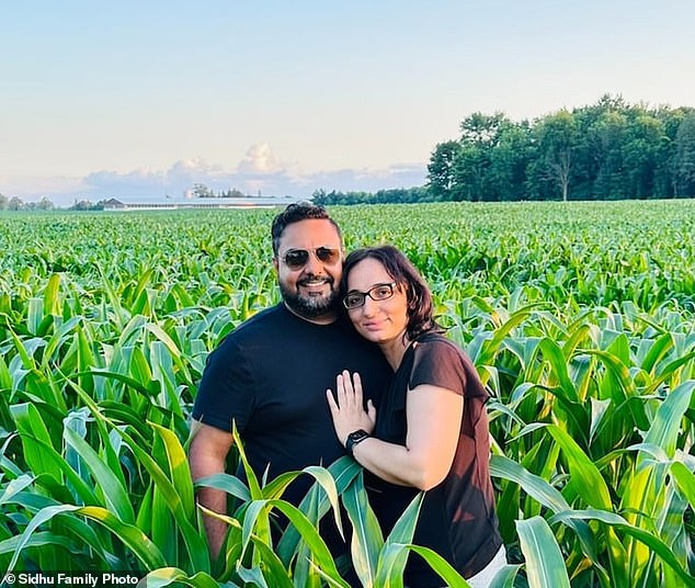 Doctors first believed her pain was caused by giving birth, but then changed their stance after suspecting she had sepsis