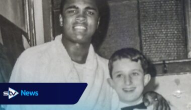 When Muhammad Ali stepped into the ring at Paisley Ice Rink