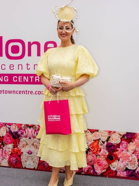 Laura Hanlon from Fuerty was a finalist in the Athlone Towncentre 'Friday's Most Stylish'. Pic: ©INPHO/Morgan Treacy