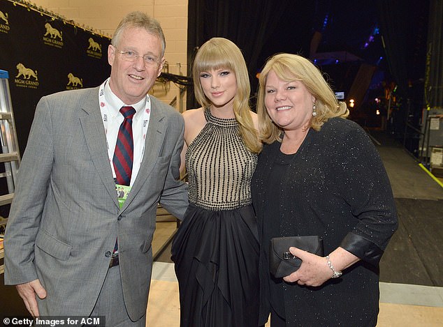 The Blank Space hitmaker bought the residence for her parents, Scott Swift and Andrea Swift (seen together in 2013)