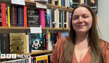 Deal bookshop sees 'romantasy' novels attract new wave of readers