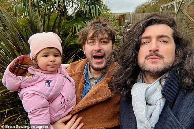 Big Brother legend Brian announced in March he was set to become a father for the second time