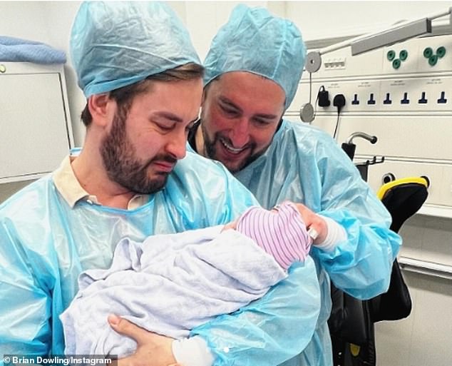 The couple welcomed their first child Blake in September 2022, with Brian's sister Aoife acting as the surrogate. Second child Blu was born in June 2024