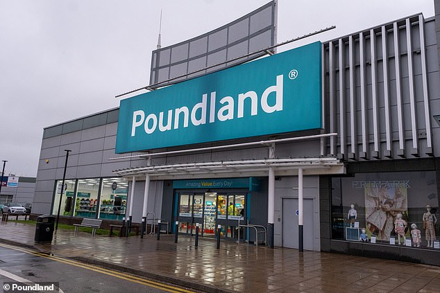 Just this month it was revealed that Poundland were set to close up to 49 stores across the UK, with 10 closing for good on August 11 (file image)