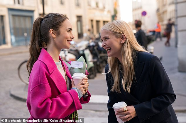 Camille Razat, who plays Camille (right) in the romantic comedy-drama recently revealed she won't be returning to the show after fans said bosses 'destroyed the character'