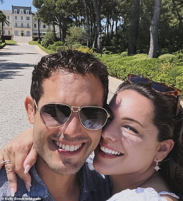 She and husband Jeremy Parisi were celebrating his milestone 40th birthday
