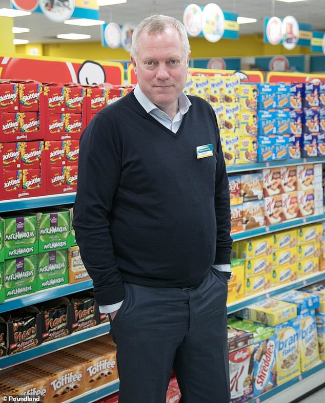 Announcing Poundland's restructuring plan in June, Barry William(pictured), managing director of Poundland, said: 'It's no secret that we have much work to do to get Poundland back on track'