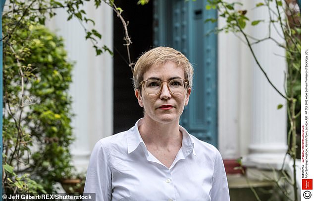 The biological sex of almost 10,000 university applicants is not known as thousands now 'prefer not to say' or 'use another term', new data shows (pictured: Professor Alice Sullivan)