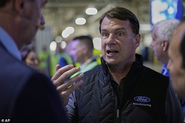 Ford Motor CEO Jim Farley predicted the rise of AI will replace 'half of all white-collar workers'