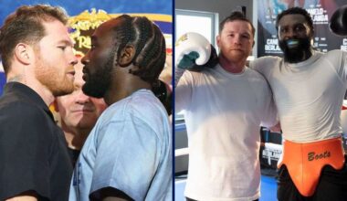 Terence Crawford Finally Reacts To Canelo Sparring Jaron Ennis Ahead Of Their Fight