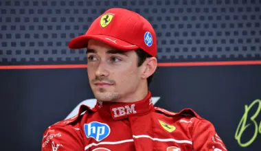 Charles Leclerc says Ferrari will focus on finishing “as high up as possible”