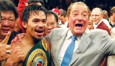 Bob Arum Was ‘Ashamed Of Boxing’ After Manny Pacquiao Was ‘Robbed’ In One Fight: “He Won Clearly”