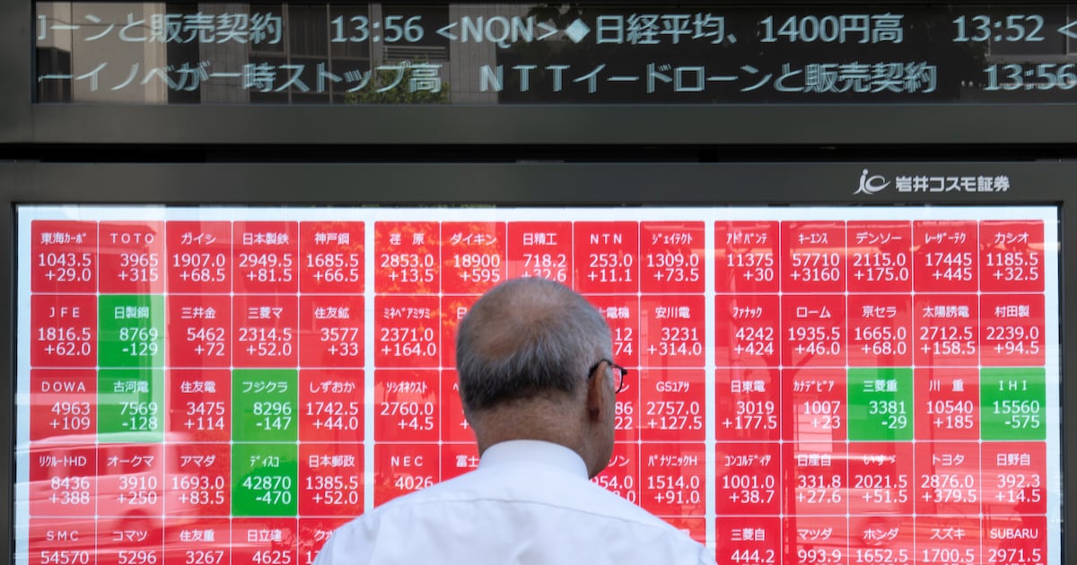 Stock markets fall after US announces new tariff blitz – The Irish Times