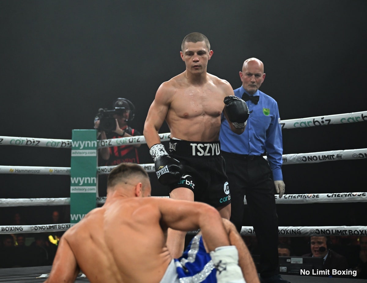 Nikita Tszyu Stops Ismaili in One Round to Claim WBO Inter-Continental Title - Boxing Results