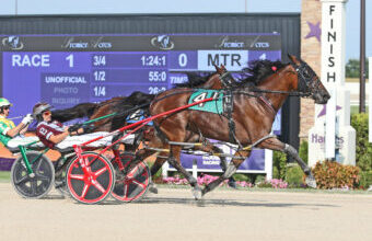 Favorites upended in Sire Stakes during rain shortened Hoosier card – U.S. Trotting News