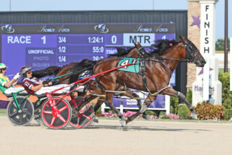 Favorites upended in Sire Stakes during rain shortened Hoosier card – U.S. Trotting News