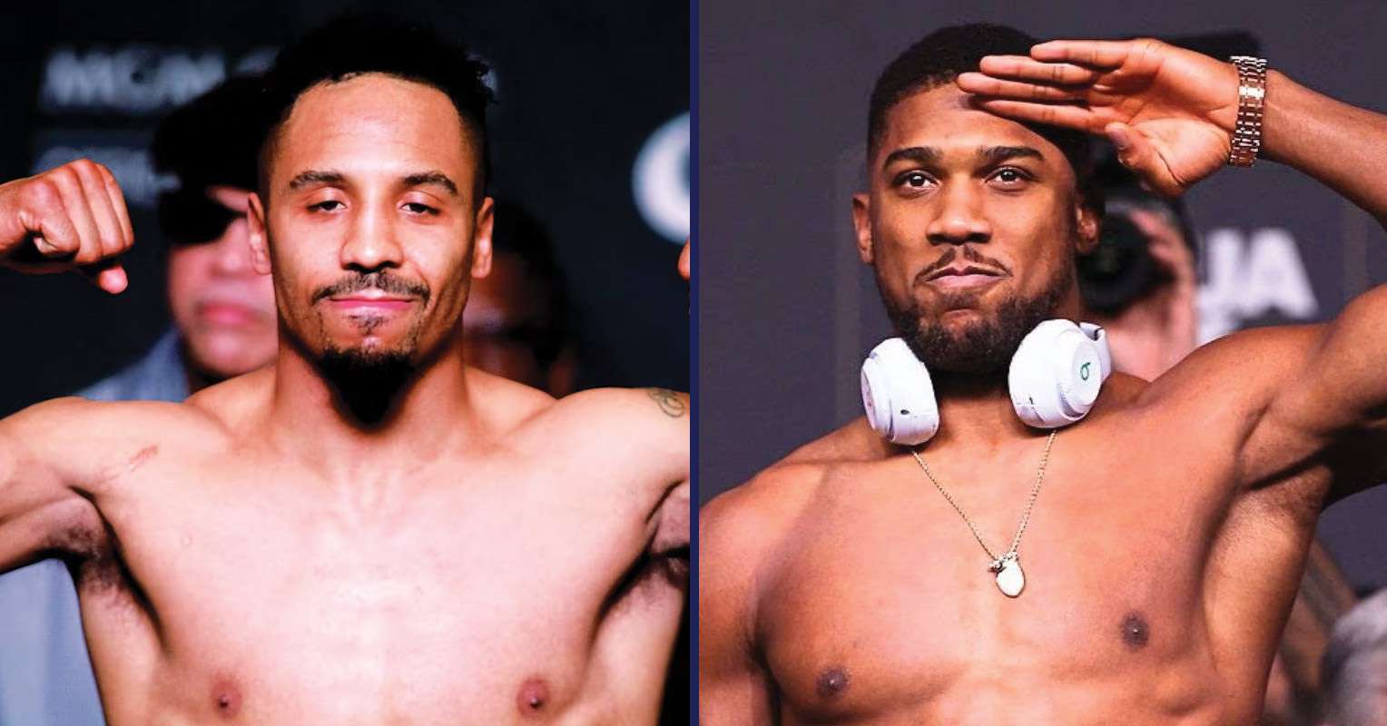 Anthony Joshua Has 4 Word Response To Andre Ward Calling Him Out For Wembley Showdown