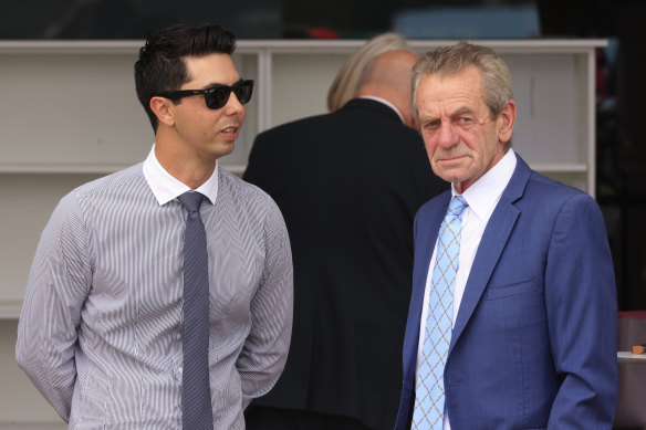 Training team Sterling Alexiou and Gerald Ryan.