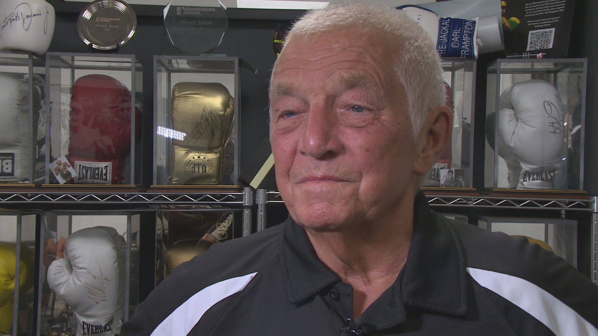 Retired coach Robert Armstrong was a young boxer when he watched the 'special' exhibition