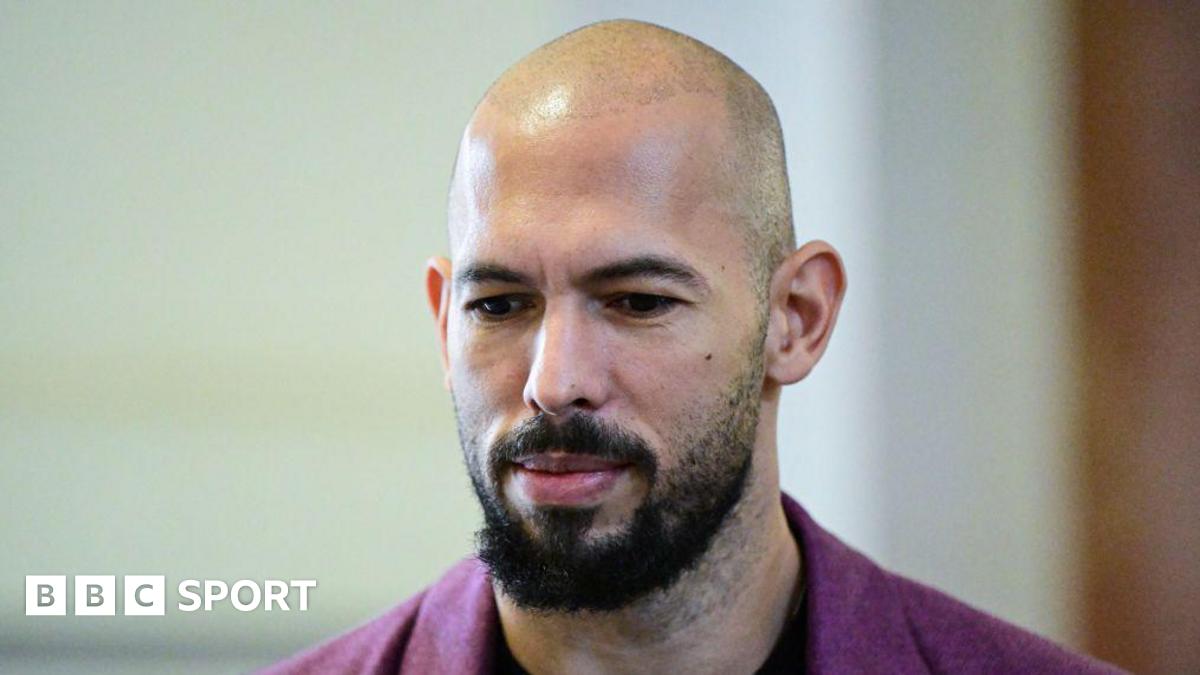 Andrew Tate appearing in court in Romania