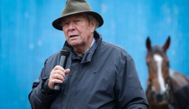 Trainer Edward O'Grady, 75