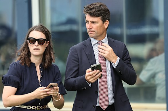 Trainers Annabel and Rob Archibald.