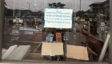 A university bookshop in Ibadan tells the story of Nigeria’s rich publishing culture