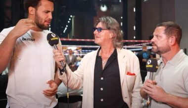 Image: Gareth A. Davies Confuses Moses Itauma With Bizarre Showering Question Before Dillian Whyte Fight