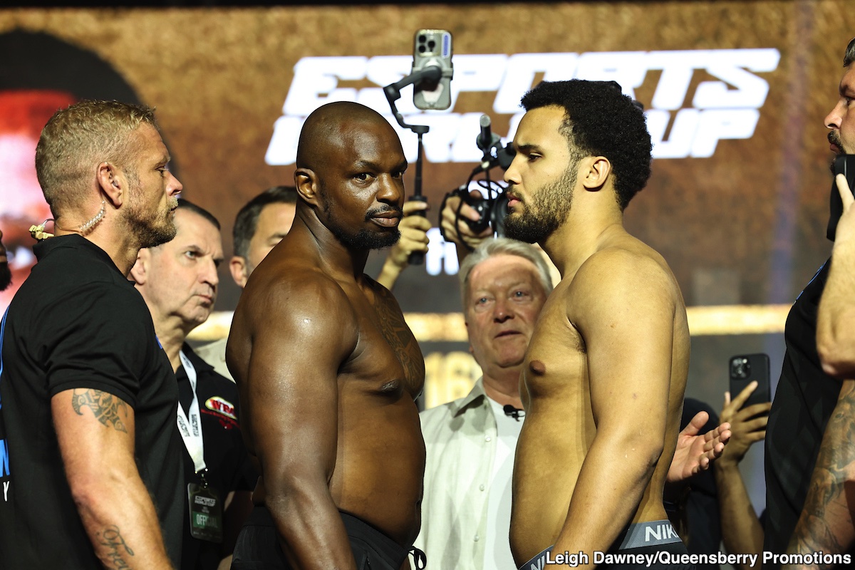 DAZN Official PPV Weights: Itauma vs. Whyte and Hrgovic vs. Adeleye