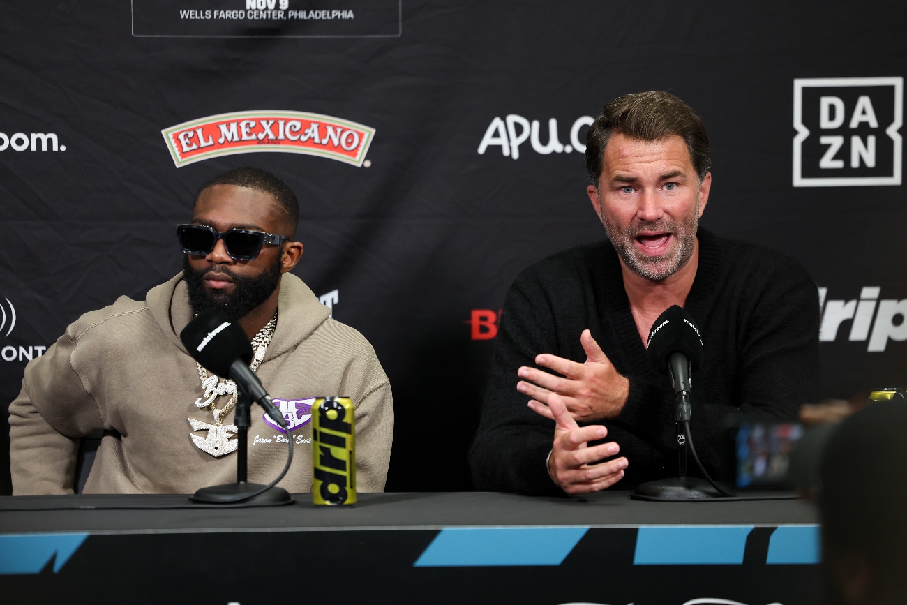 Image: Why Eddie Hearn's "Bargain Basement" Offer for Jaron Ennis's Opponent is a Telling Sign