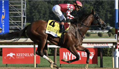 Nitrogen floats to victory in G1 Alabama pres. by Keeneland Sales
