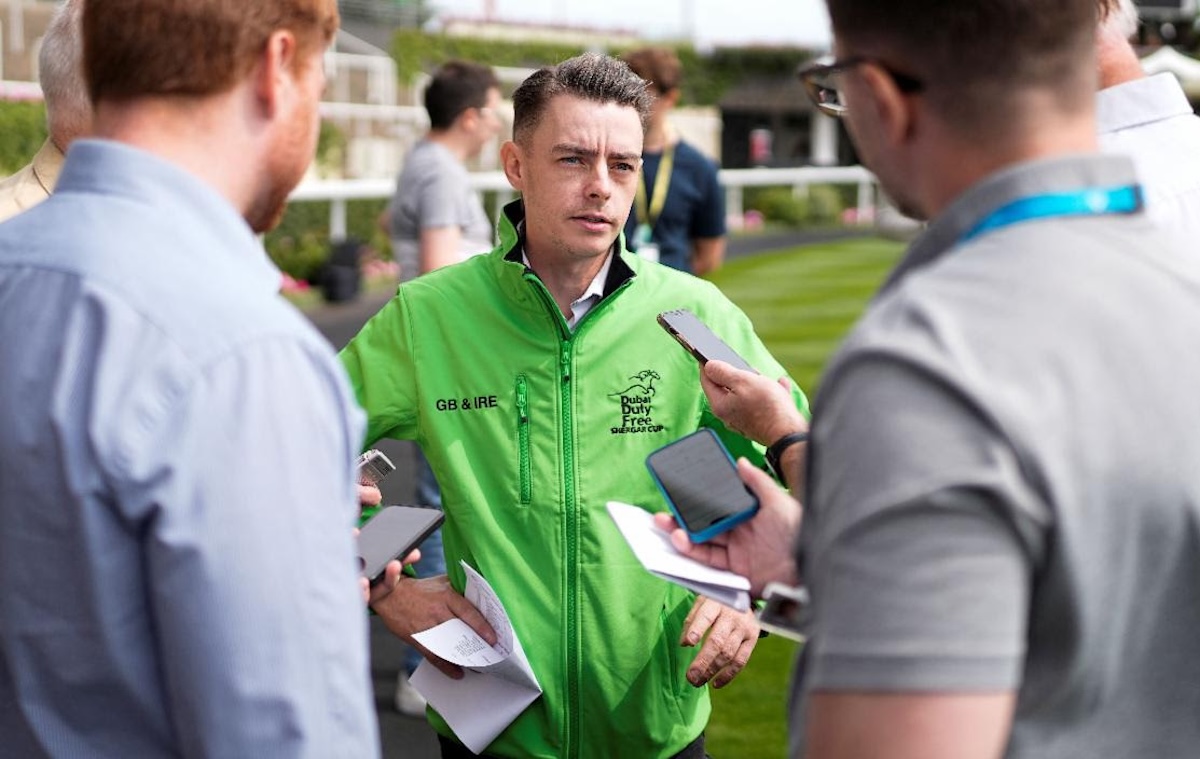 Robbie Dolan: ‘Winning the Melbourne Cup definitely changed my life.’ Photo: Ascot Racecourse