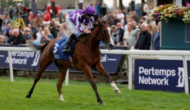 Minnie Hauk recorded her third Oaks triumph of the season in Yorkshire