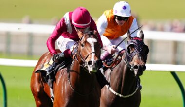 Sajir wins the Abernant at Newmarket