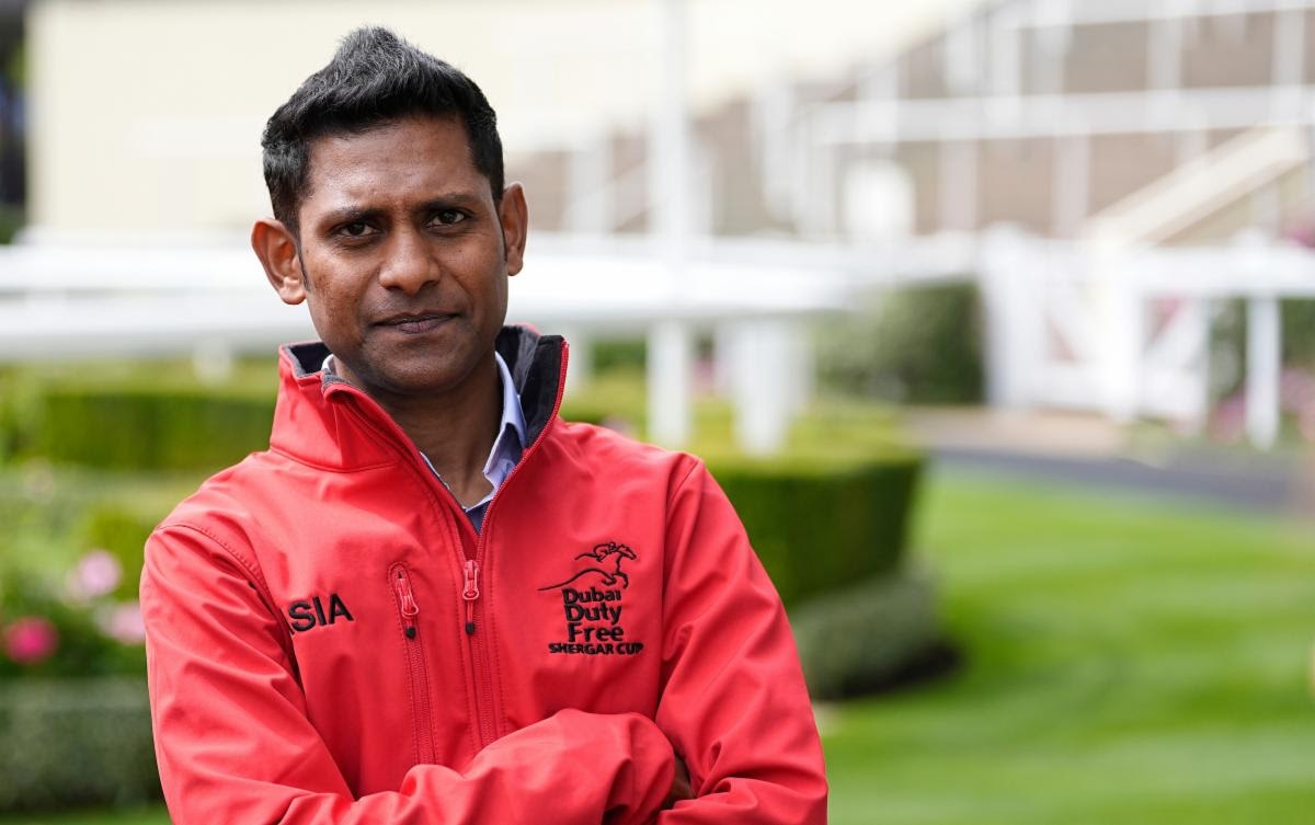 Suraj Narredu: ‘For me to come from India is a great honour.’ Photo: Ascot Racecourse