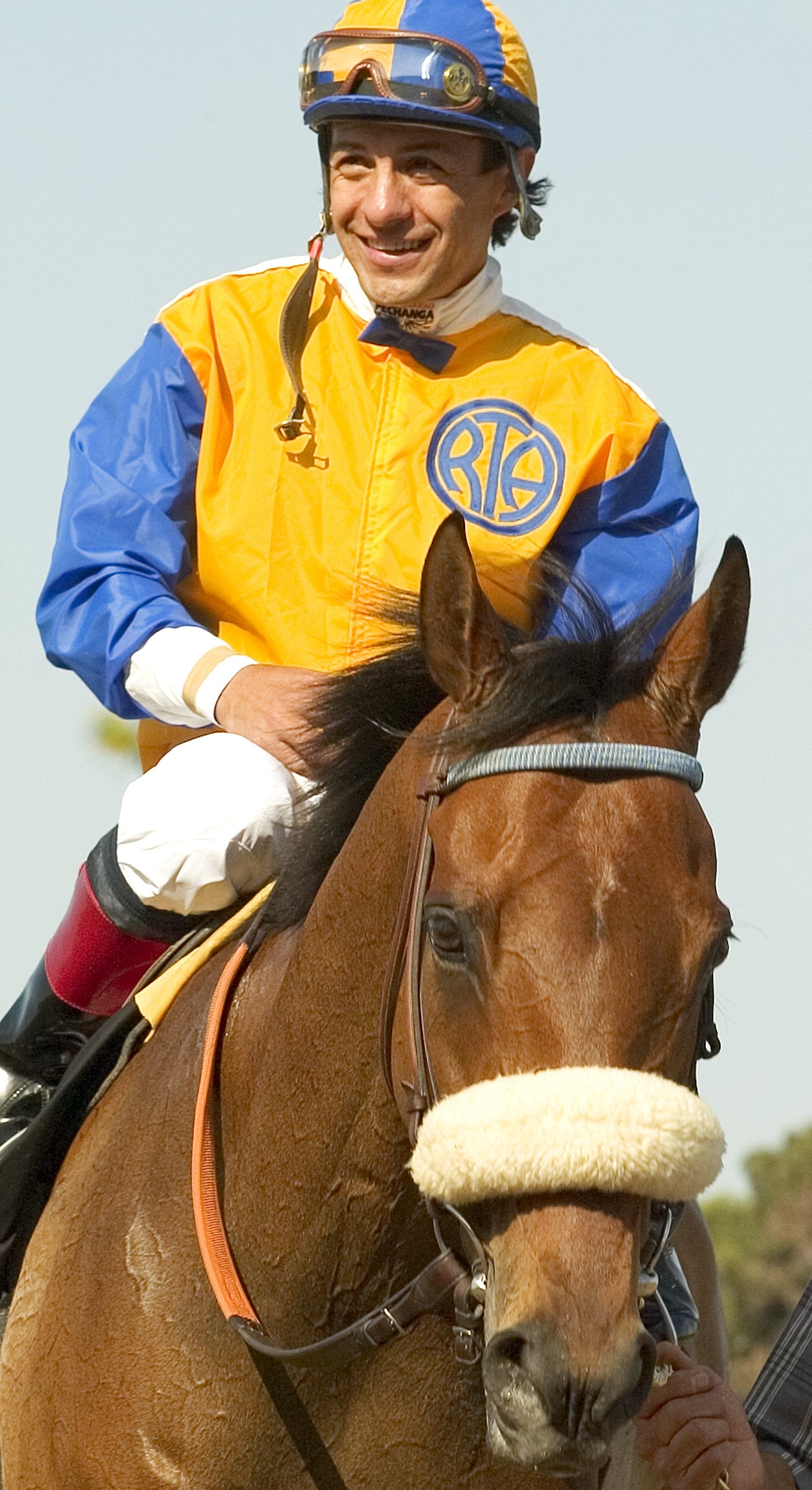 Victor Espinoza rode The Tin Man in his final seasons. (Benoit photo)