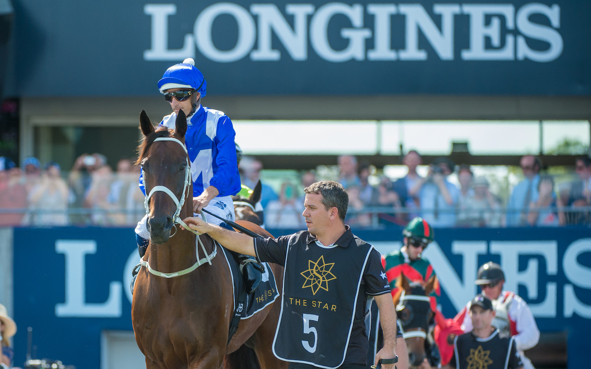 Famous partnership: Hugh Bowman and the legendary Winx. Photo: Sharon Lee Chapman for IFHA