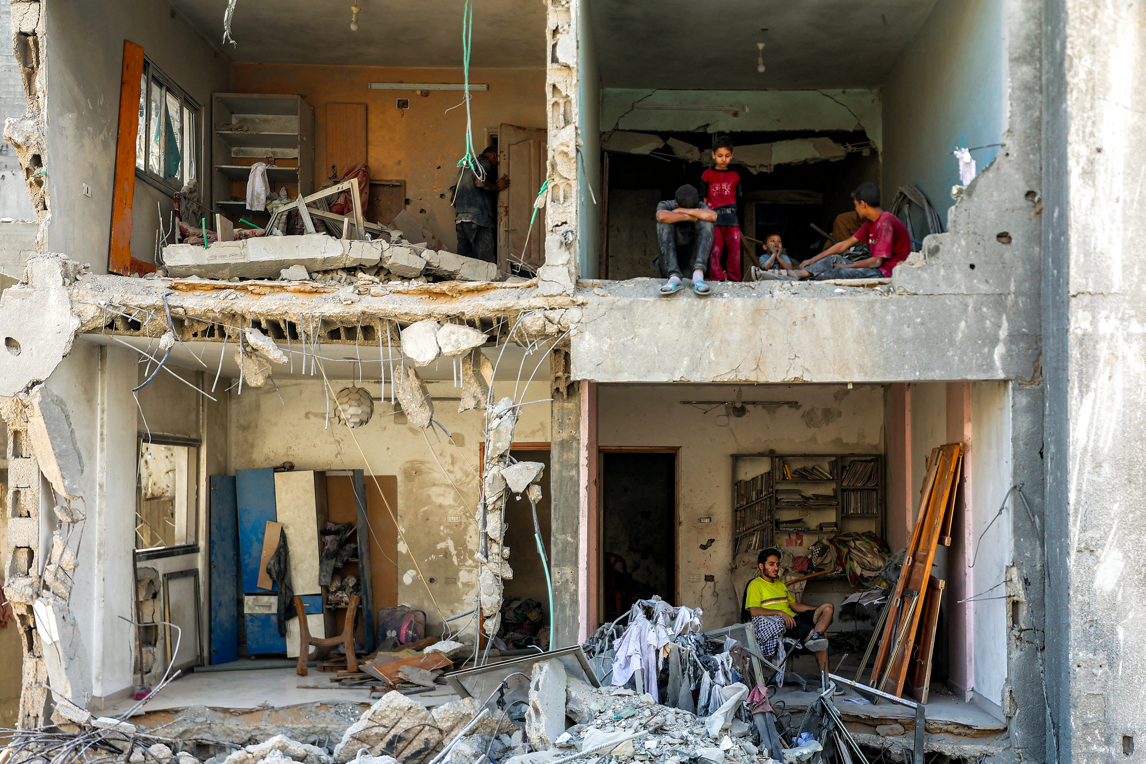 PALESTINIAN-ISRAEL-CONFLICT-GAZA