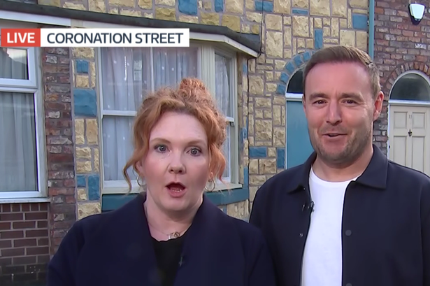 Jennie McAlpine and Alan Halsall