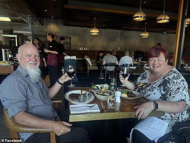 Pictured is Canberra couple Simon and Annette Luck who lost $340,000 after First Guardian super collapsed