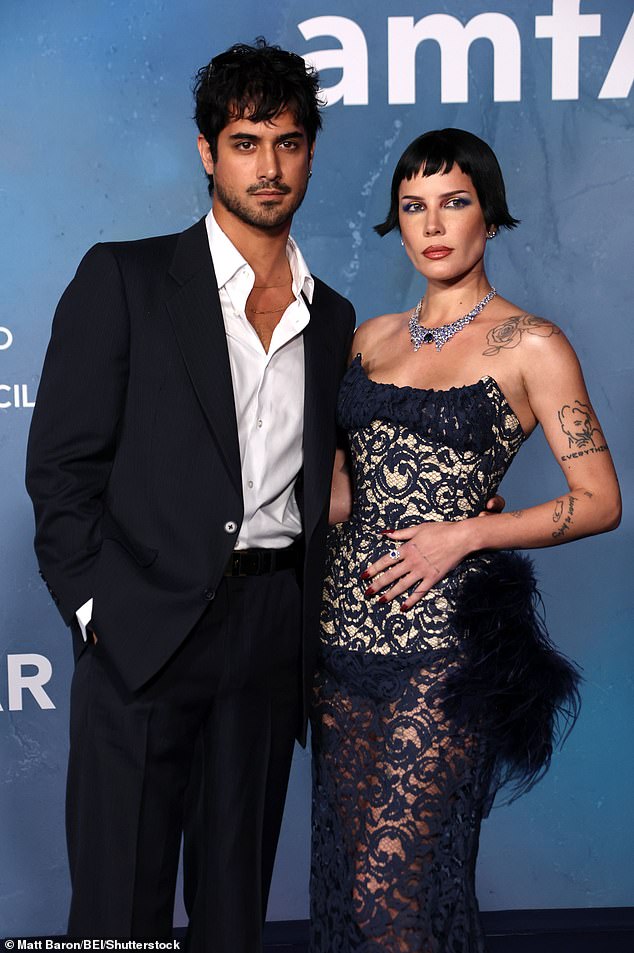 The 30-year-old singer - born Ashley Nicolette Frangipane - was joined on the red carpet by Canadian actor hunk Avan Jogia, 33, at the amfAR Gala on Sunday night which was happening amid the Venice Film Festival 2025
