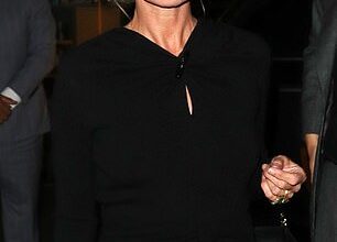 They were said to be in a fashion feud in the Noughties. Yet Kate Moss and Sienna Miller looked in good spirits as they reunited at the Longchamp Boutique Party in London on Thursday
