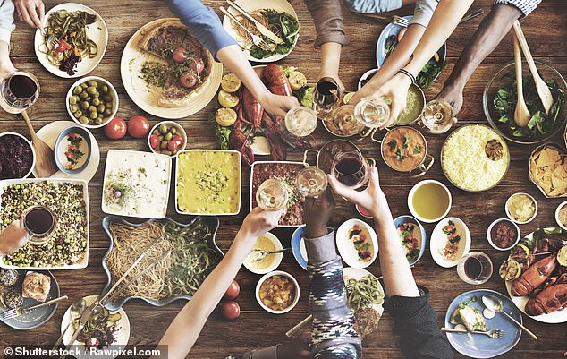 The Mediterranean diet is rich in fruit, vegetables, wholegrains, legumes and olive oil, and features moderate amounts of fish and poultry - and the occasional glass of red wine