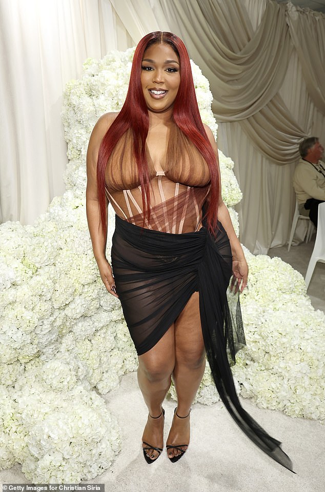 On Friday, Lizzo wowed onlookers in a racy sheer look at the Christian Siriano Spring/Summer 2026 runway show during New York Fashion Week