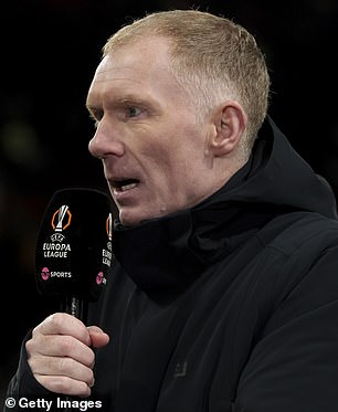Scholes tore into the manager's lack of adaptability and claimed United are predictable
