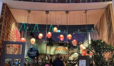 The London Fire Brigade descended on the branch of the chain chicken eatery (pictured, file photo) in the O2 Centre in the Hampstead area of north-west London at 10.45am today