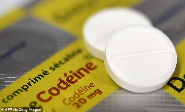 Codeine is an opioid drug, which can be highly addictive even though codeine is regarded as a weaker opioid
