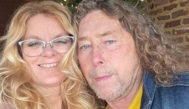 Joyce D'Arcy and her husband, Derek, took a seemingly harmless trip to Virginia Beach where Derek was infected with a flesh-eating bacteria that would take his life